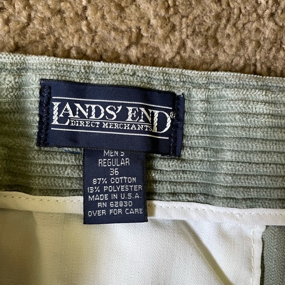 Vintage green corduroy - Picture 3 of 3